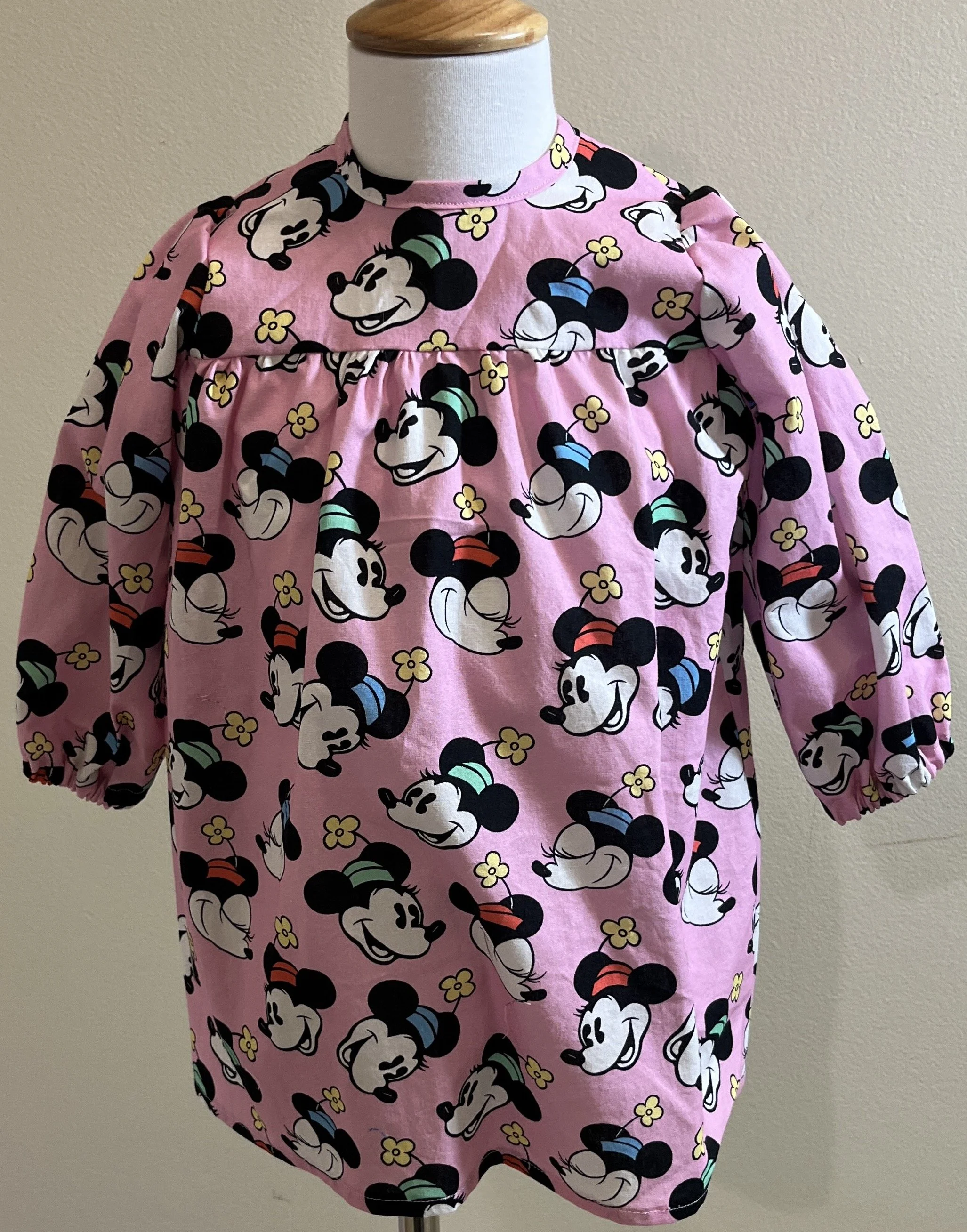 Pink Character Mouse Carrie Dress - 1 year