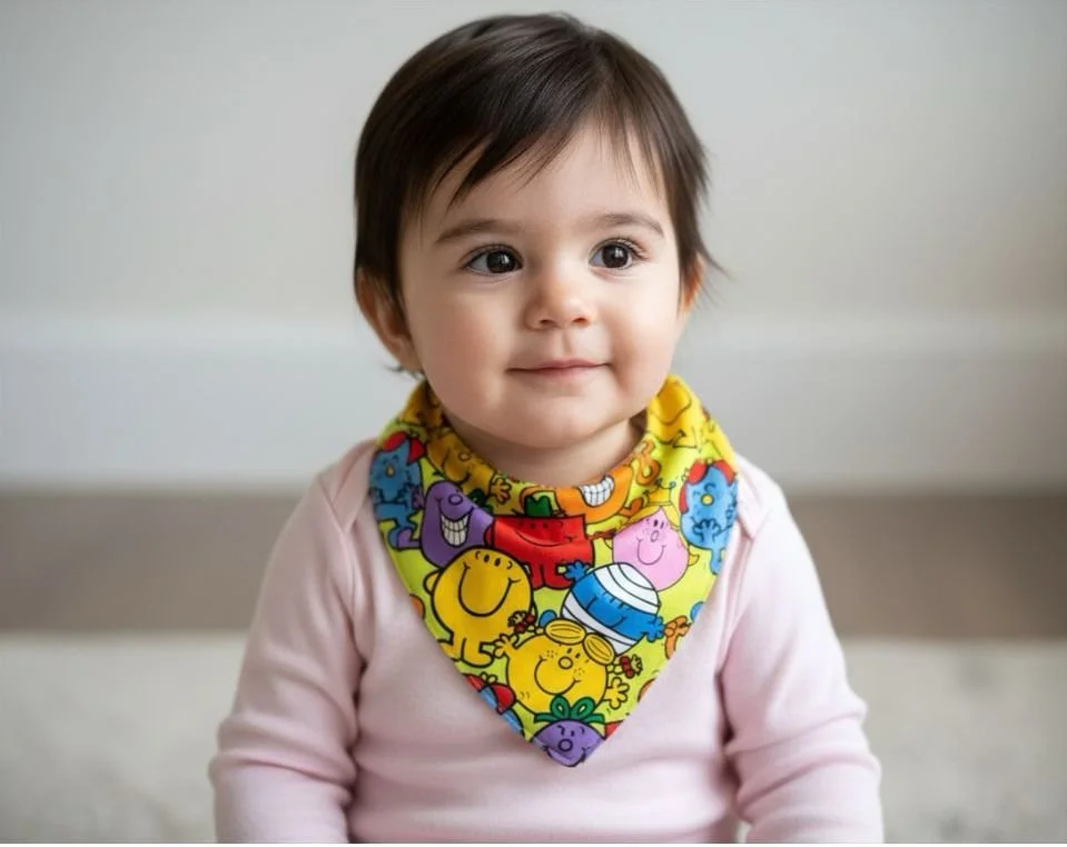 Happy Storybook Character Baby Bib - 3-6 months