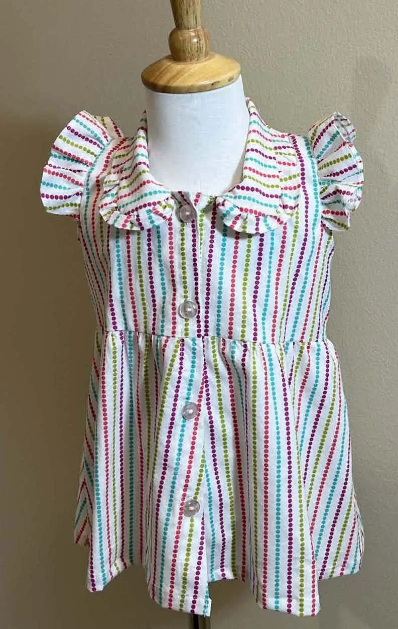Stripe & Spot Rigoletta Dress - 6-9 months