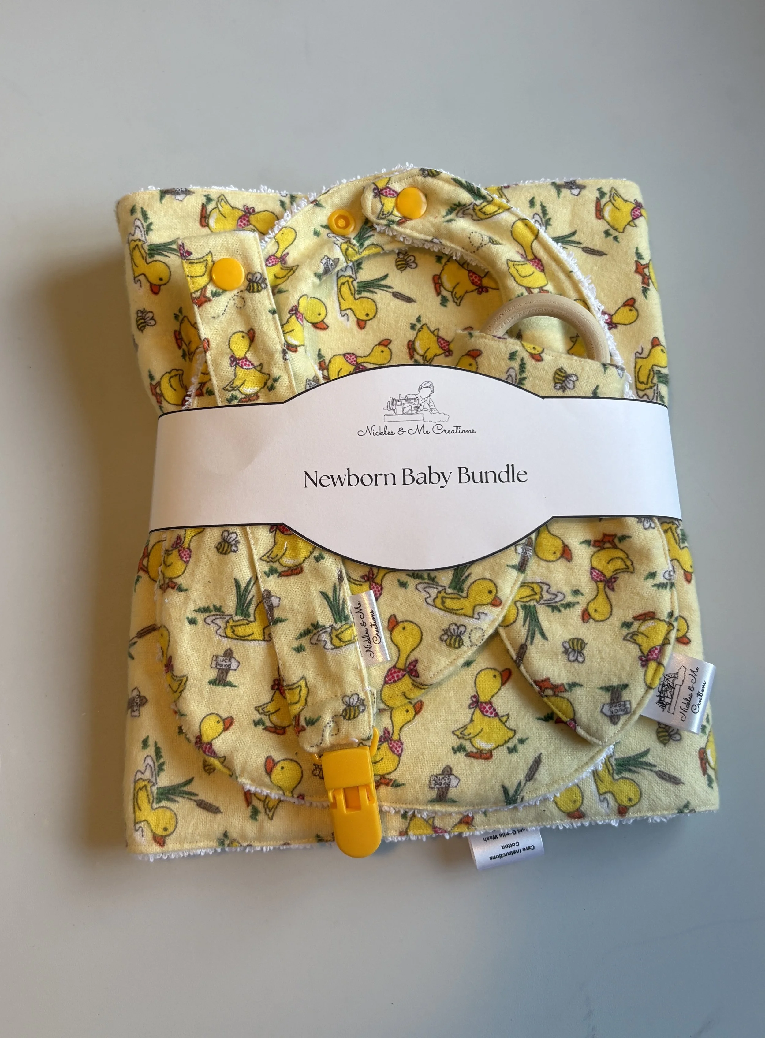 Fluffy Duck Newborn Baby Bundle