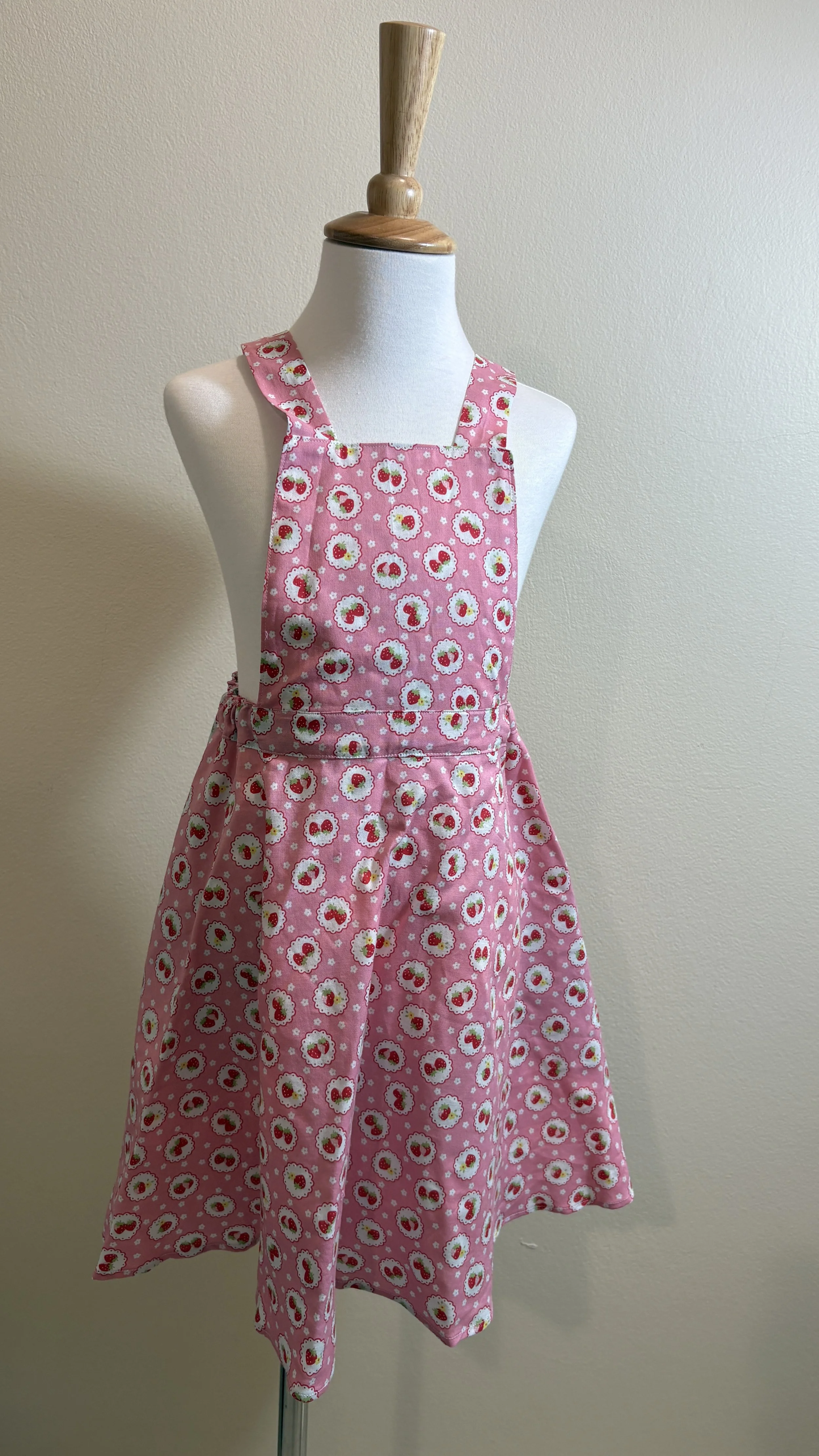 Pink Strawberry Hazel Dress - 4 years
