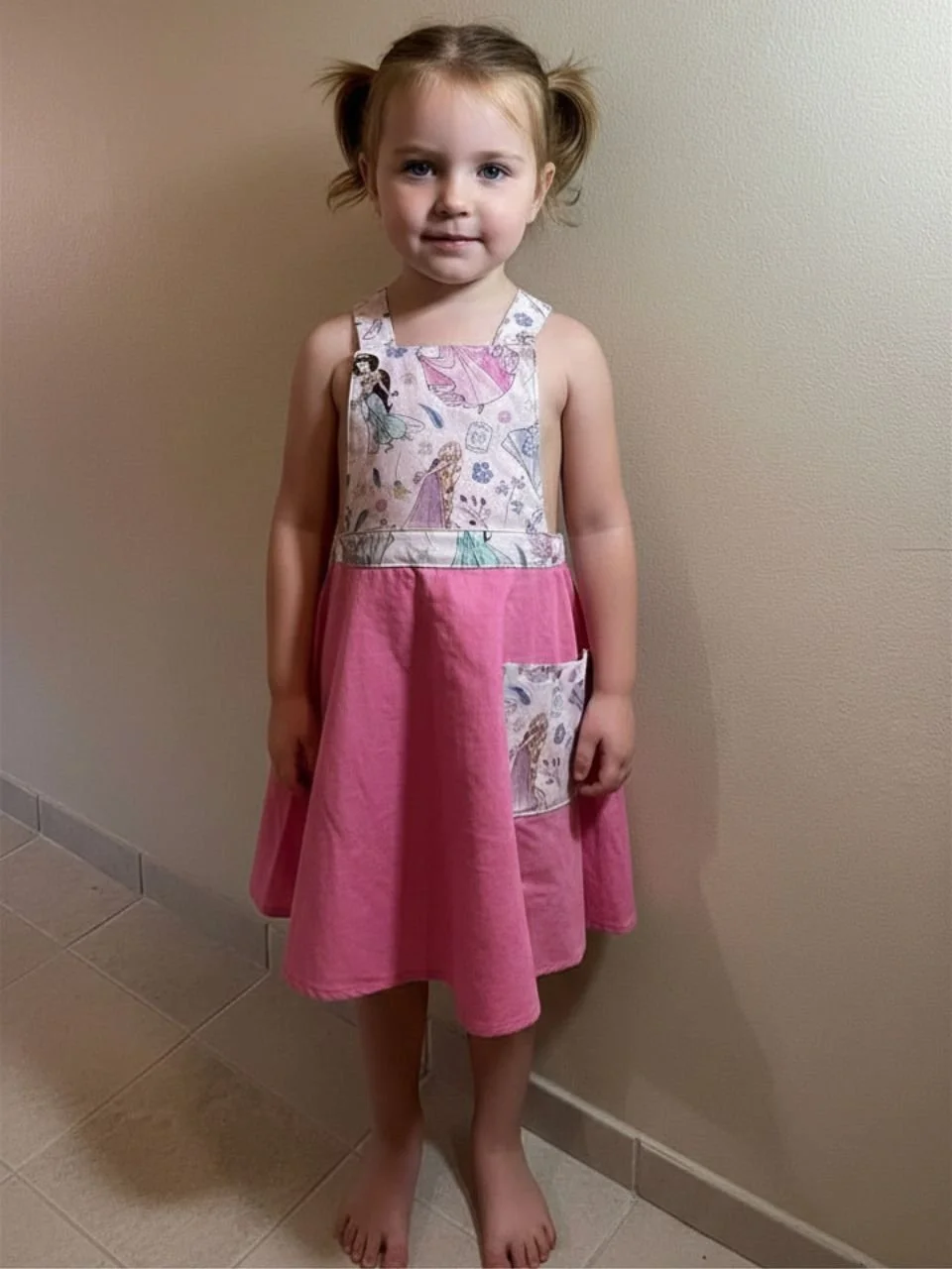 Pink Princess Sofia Dress - 3 years