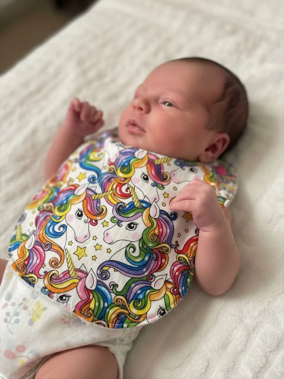Magical Unicorn Baby Bib - 0-3 months