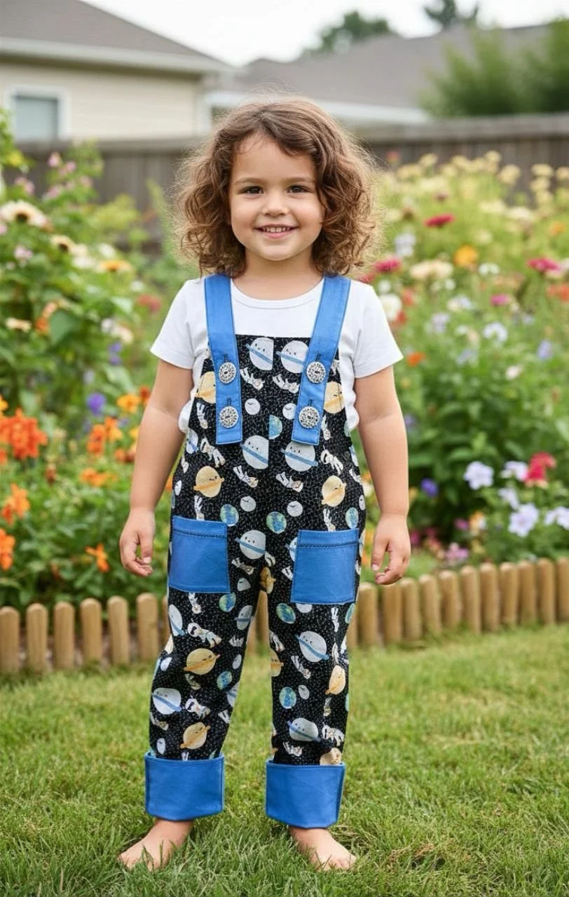 Spaceman Overalls - 3 years