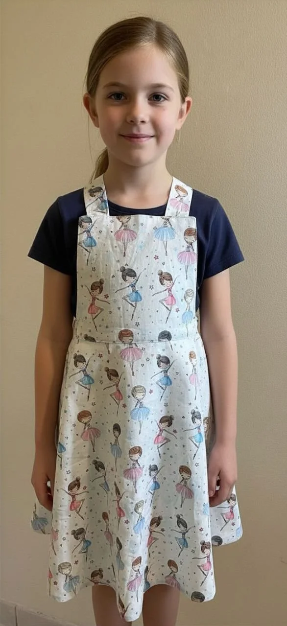 White Ballerina Sofia Dress - 7-8 years