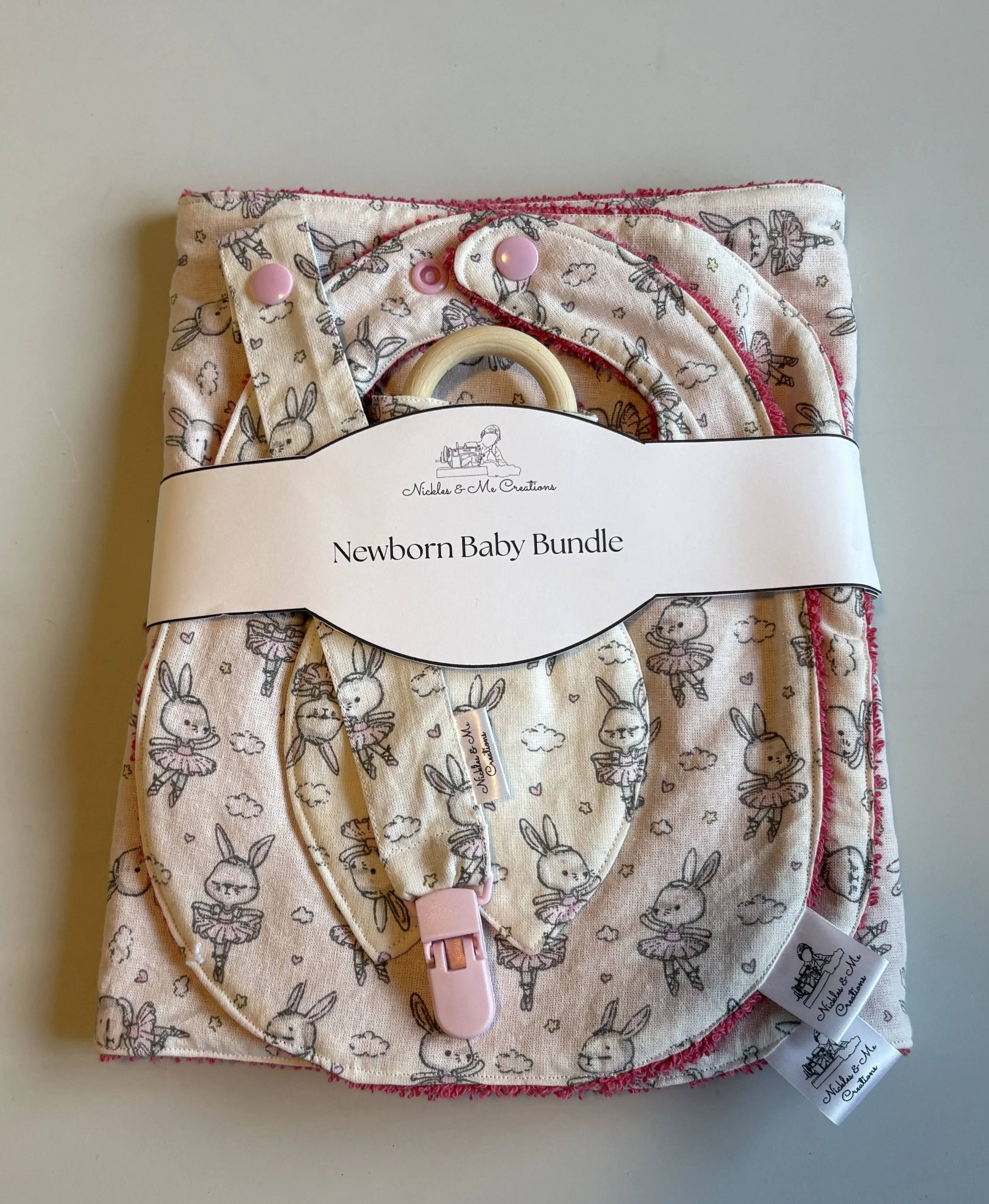 Rabbit Ballerina Newborn Baby Bundle