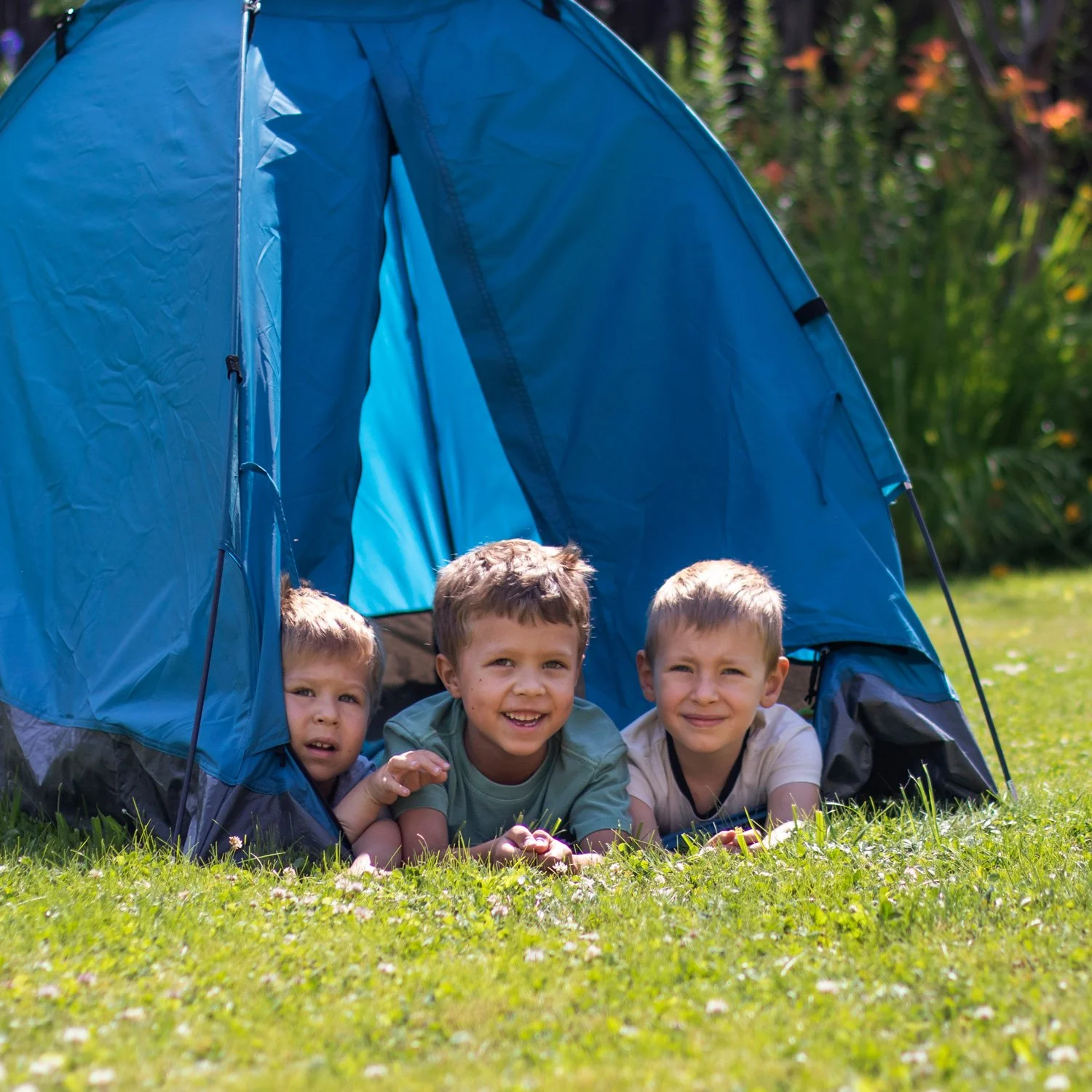 Camping in the Backyard