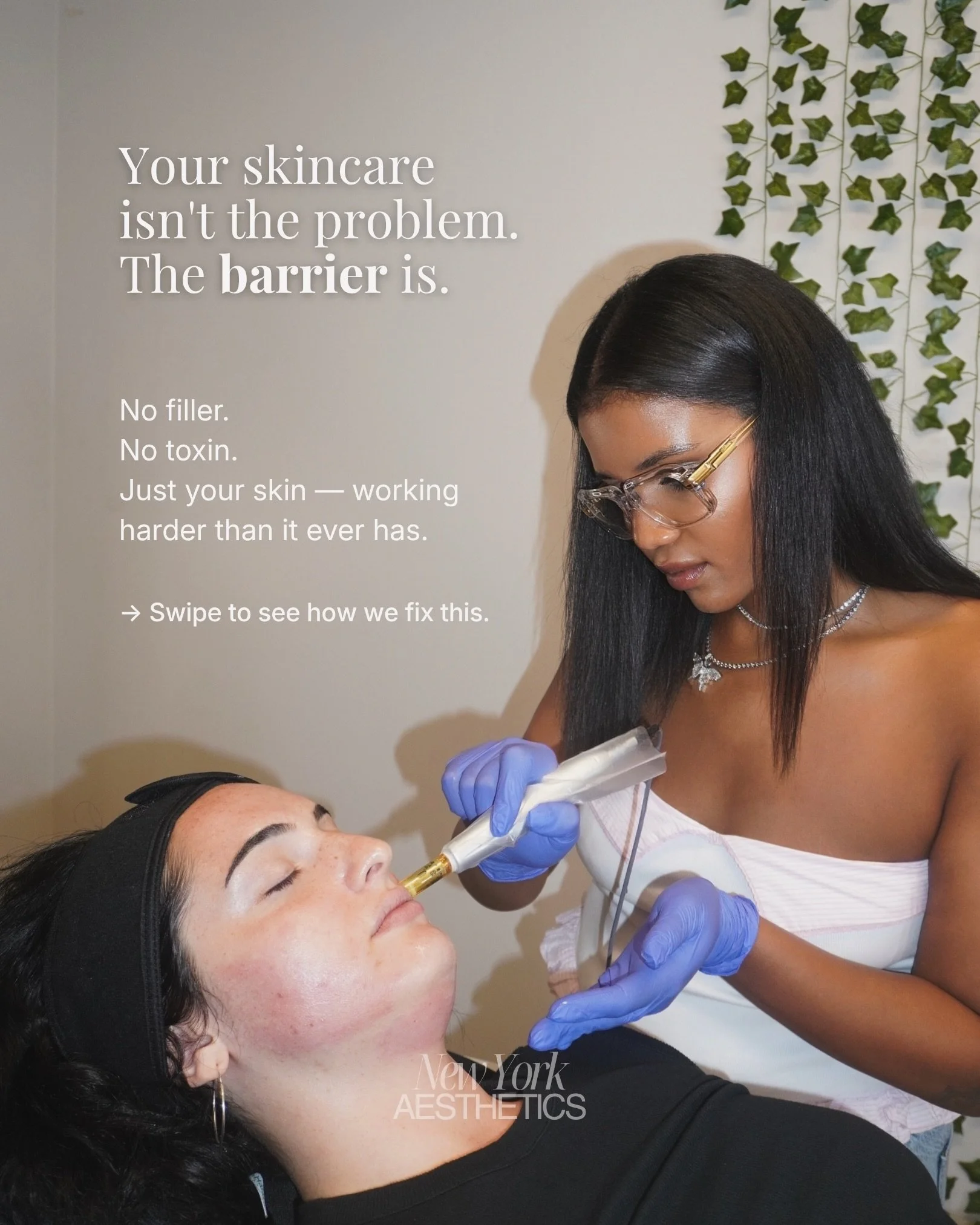 Your skincare is not the problem. Your skin barrier is and no serum, no cream, and no routine can reach deep enough to fix what microneedling addresses at the source.

Microneedling works by creating controlled micro-channels in the skin that trigger