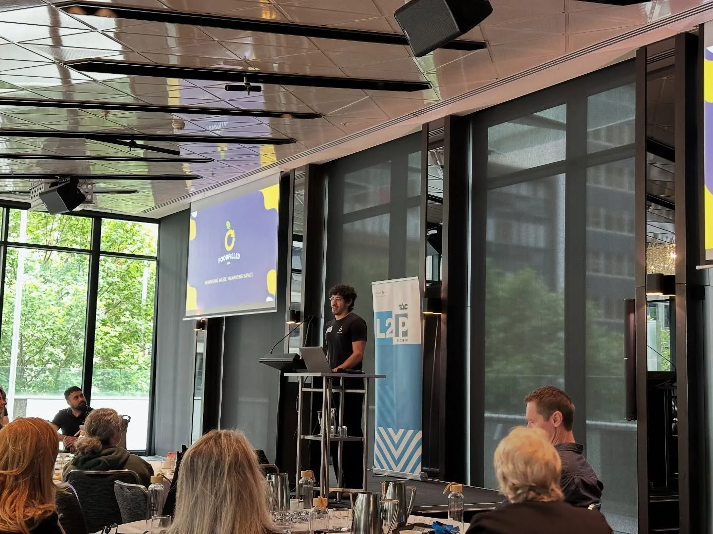 Had an amazing time at the TAC L2P Conference, sharing how our partnership between @tacvictoria L2P and FoodFilled through the Drive with Purpose program is helping learner drivers gain valuable driving experience while giving back to the community! 