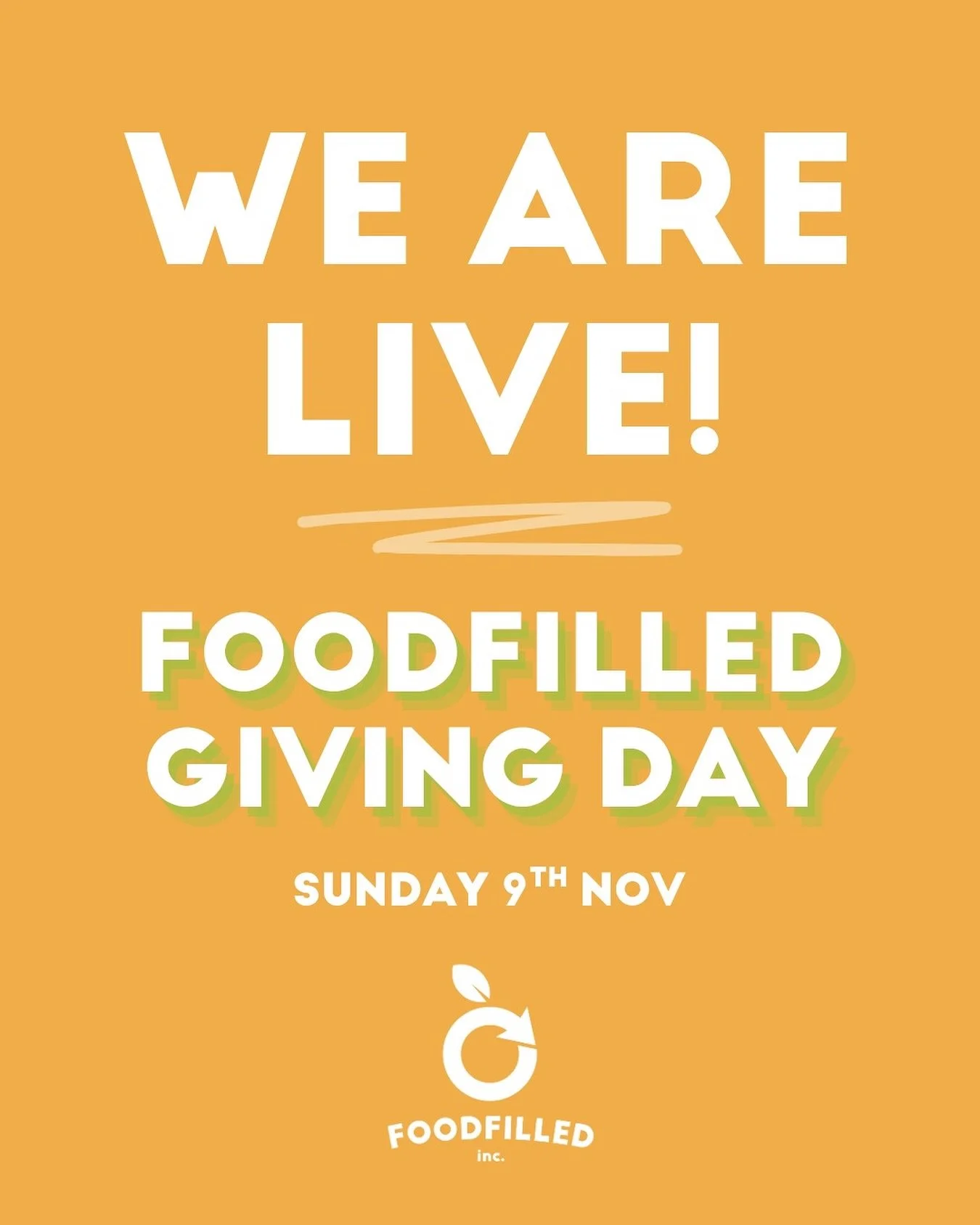 Giving Day is LIVE!

Today&rsquo;s the day to make a difference. Today, you can help provide 1000 meals every day to people in need. 

Make a difference, Double your donation,&nbsp;Donate&nbsp;NOW!&nbsp;

Link to Donate in the bio ❤