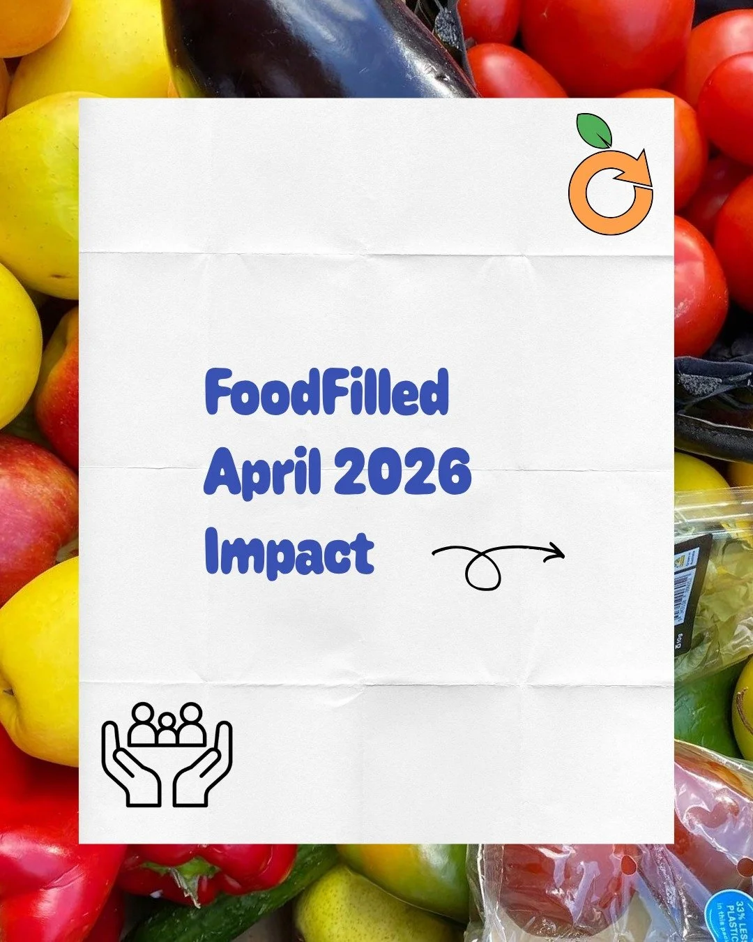 FoodFilled April 2026 Impact 💛

The momentum continued through April. Thanks to the incredible support of our community, we:

🥕 Rescued 20,044 kg of food
🍽️ Provided 40,088 meals

That&rsquo;s thousands of meals shared, families supported, and per