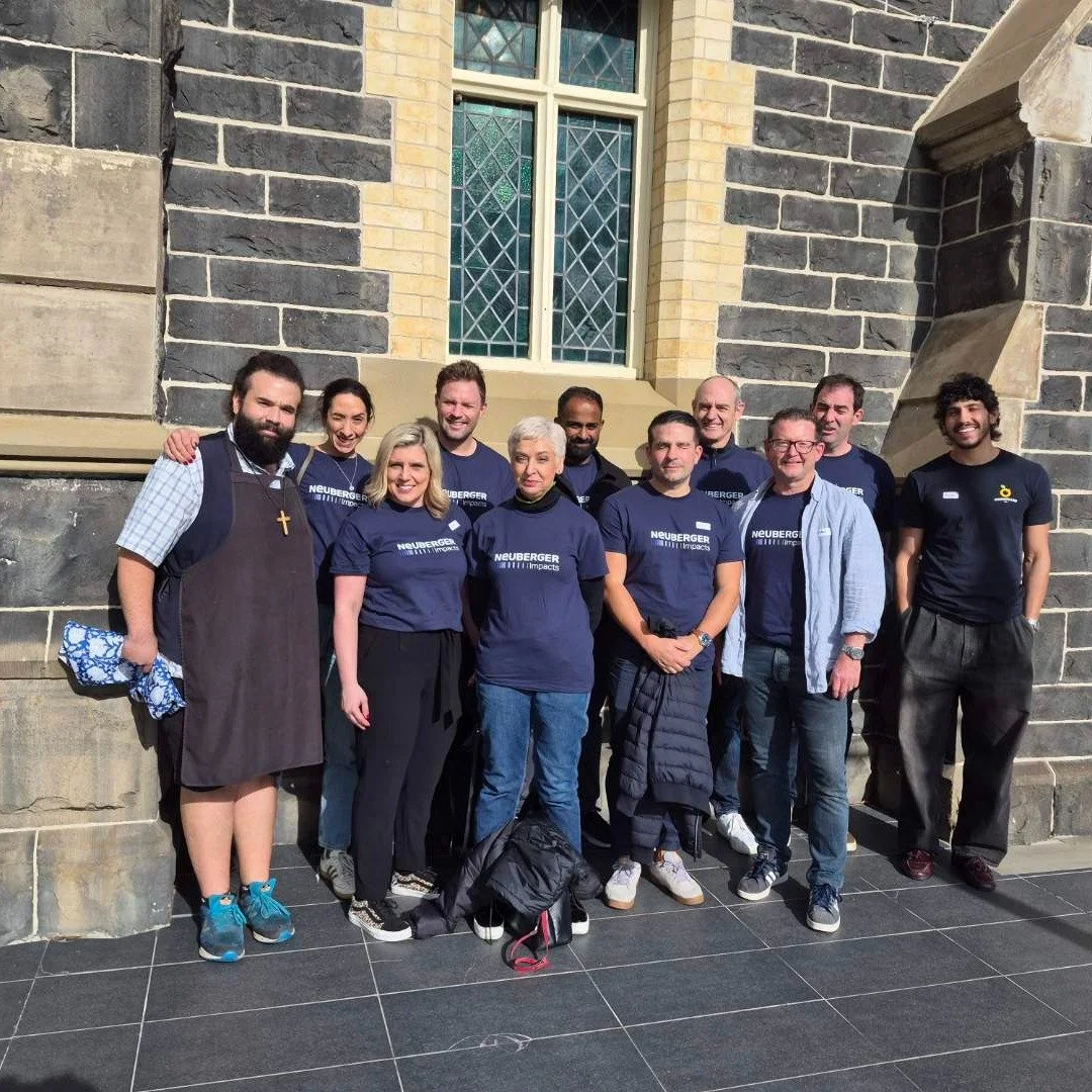 What a day with the team from Neuberger Berman 💛

We had the pleasure of hosting their Corporate Volunteering Day alongside the incredible team at St Kilda South Port Uniting Church, supporting their Mission Meals and Community Pantry programs.

Fro
