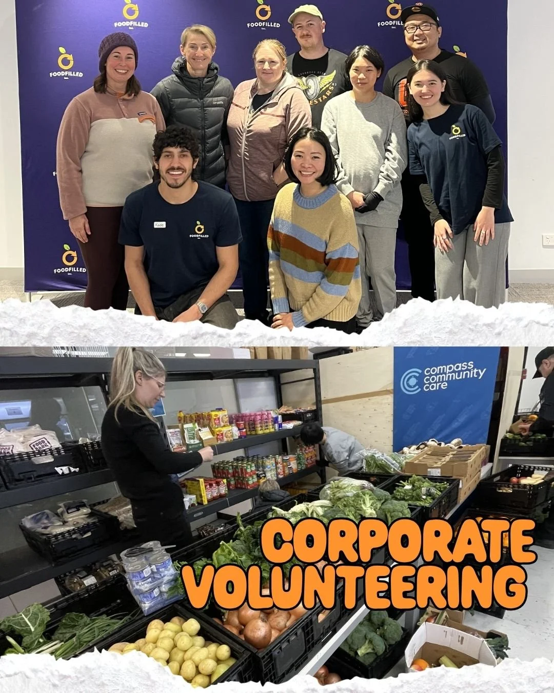 A fantastic day with the team from @bupaaustralia 💙

Two weeks ago, we had the pleasure of facilitating a Corporate Volunteering Day with the wonderful team from @bupa, supporting the community alongside our wonderful food relief agency partner @com