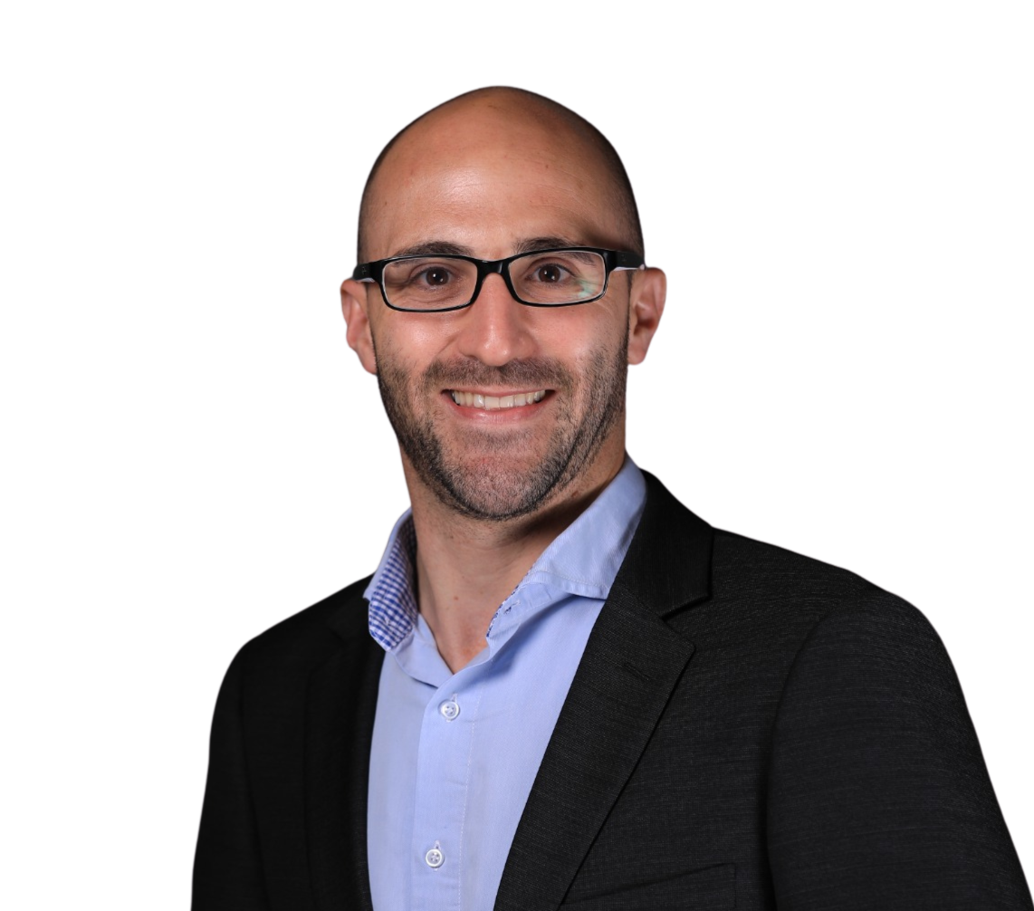 Howard Sachs wearing a black hoodie with a FoodFliLd logo, standing against a plain background.