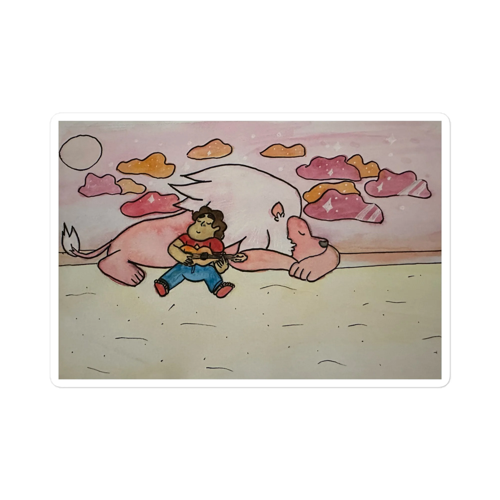 Steven Universe Water Color Sticker