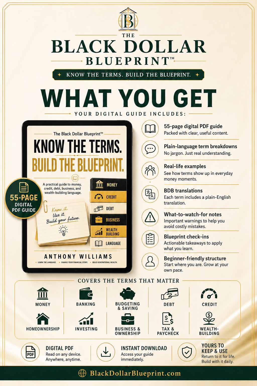 Know the Terms. Build the Blueprint. — Digital Guide 1
