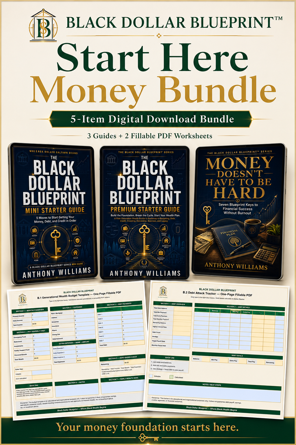 The Black Dollar Blueprint™ Start Here Bundle
