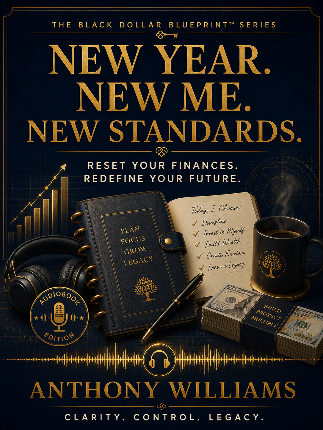 New Year. New Me. New Standards.: Audiobook