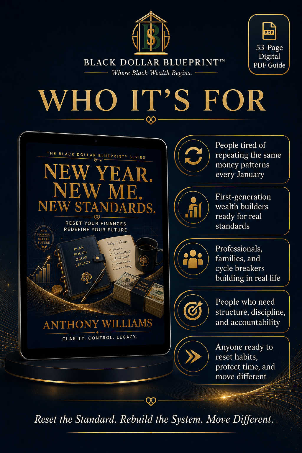 New Year. New Me. New Standards. - Digital Guide 2