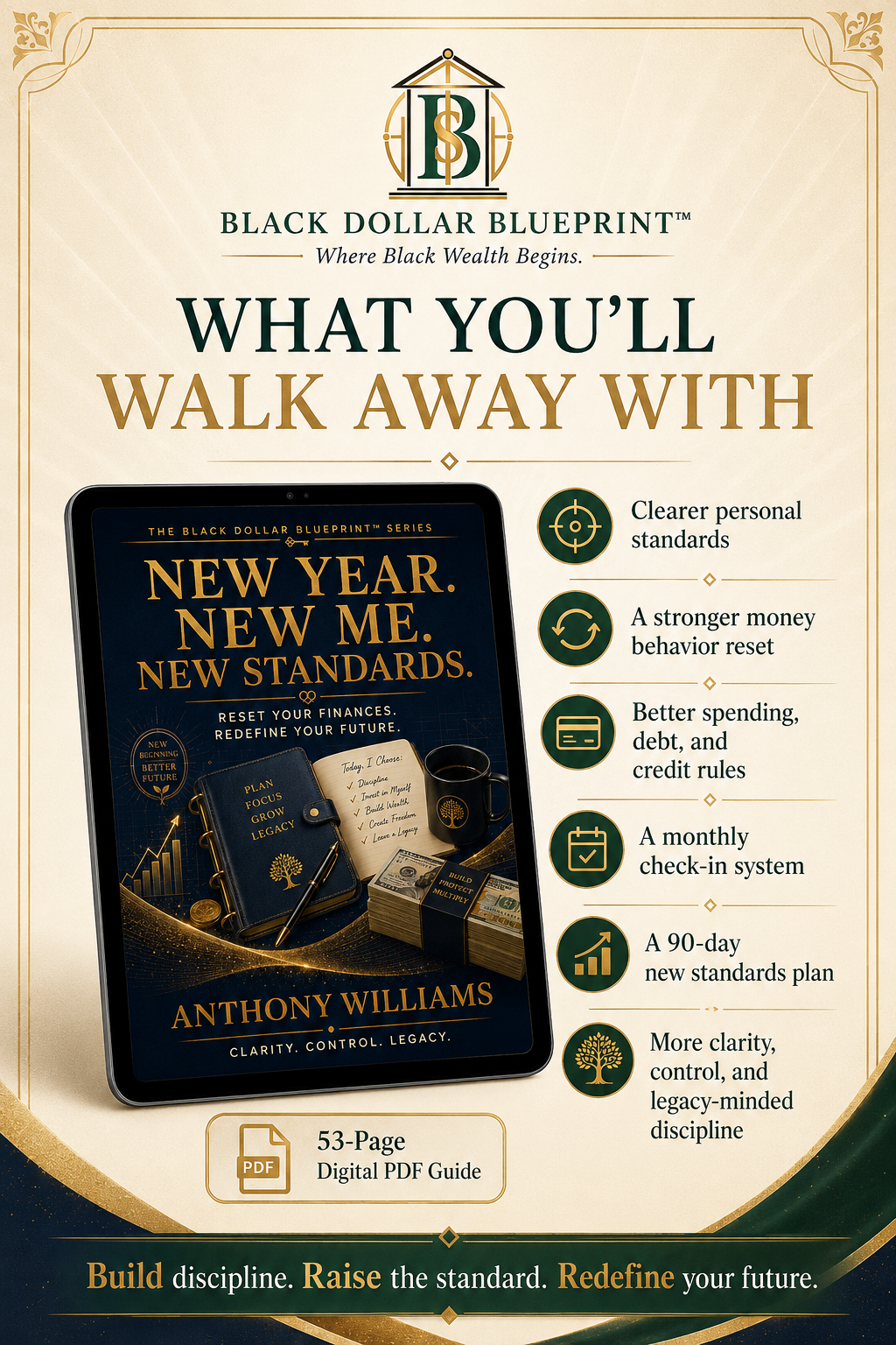 New Year. New Me. New Standards. - Digital Guide 1