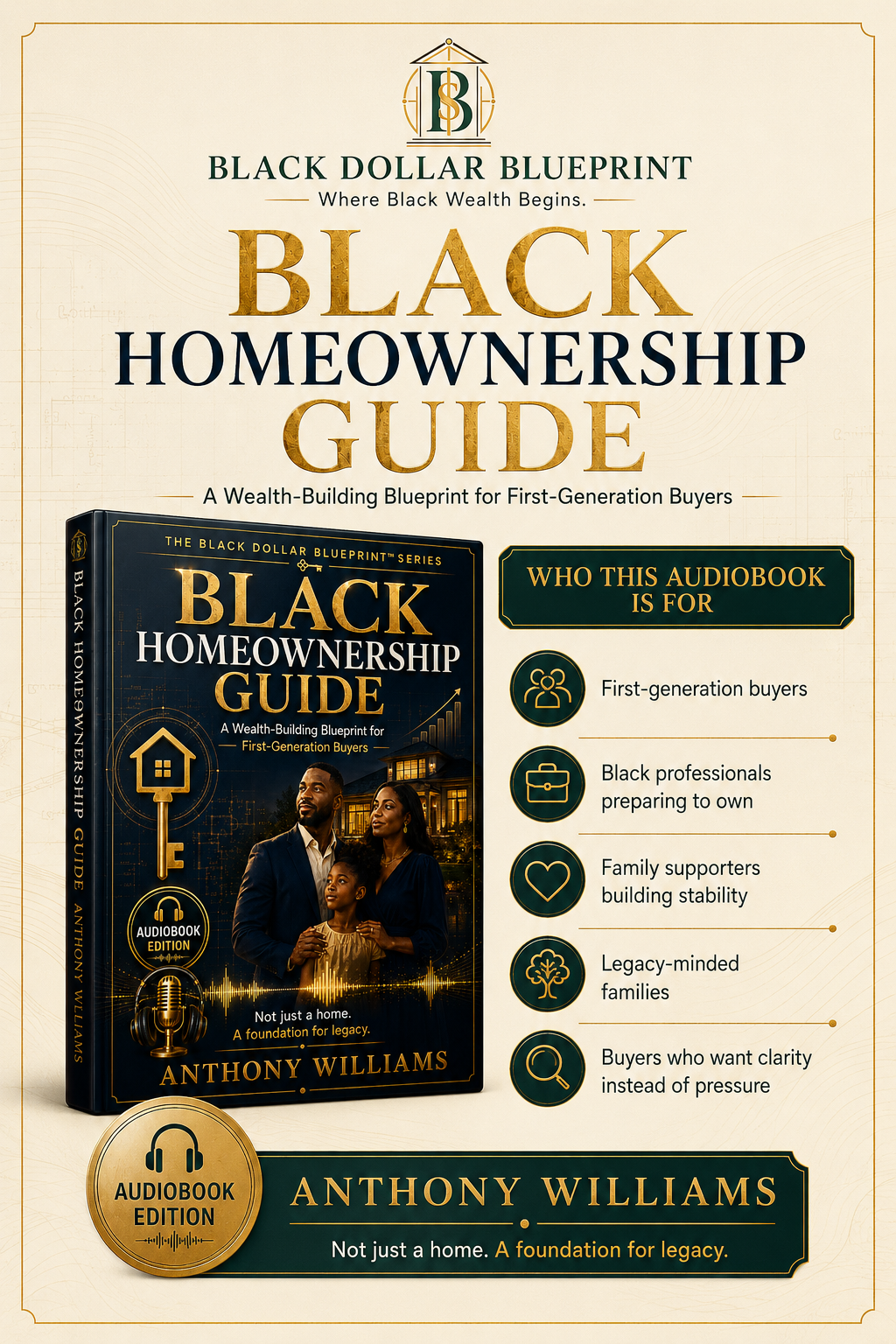 Black Homeownership Guide - Audiobook