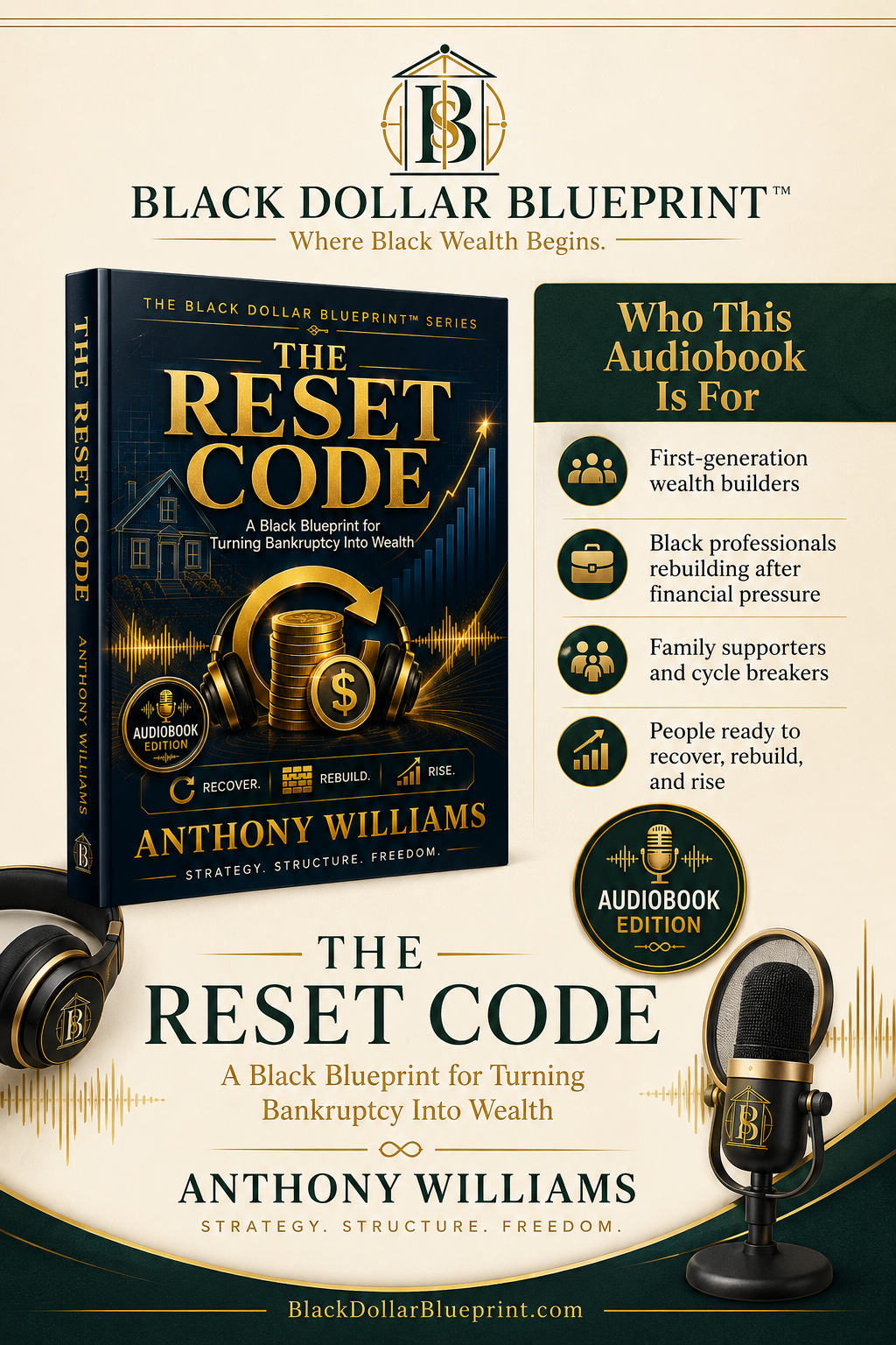 The Reset Code - Audiobook
