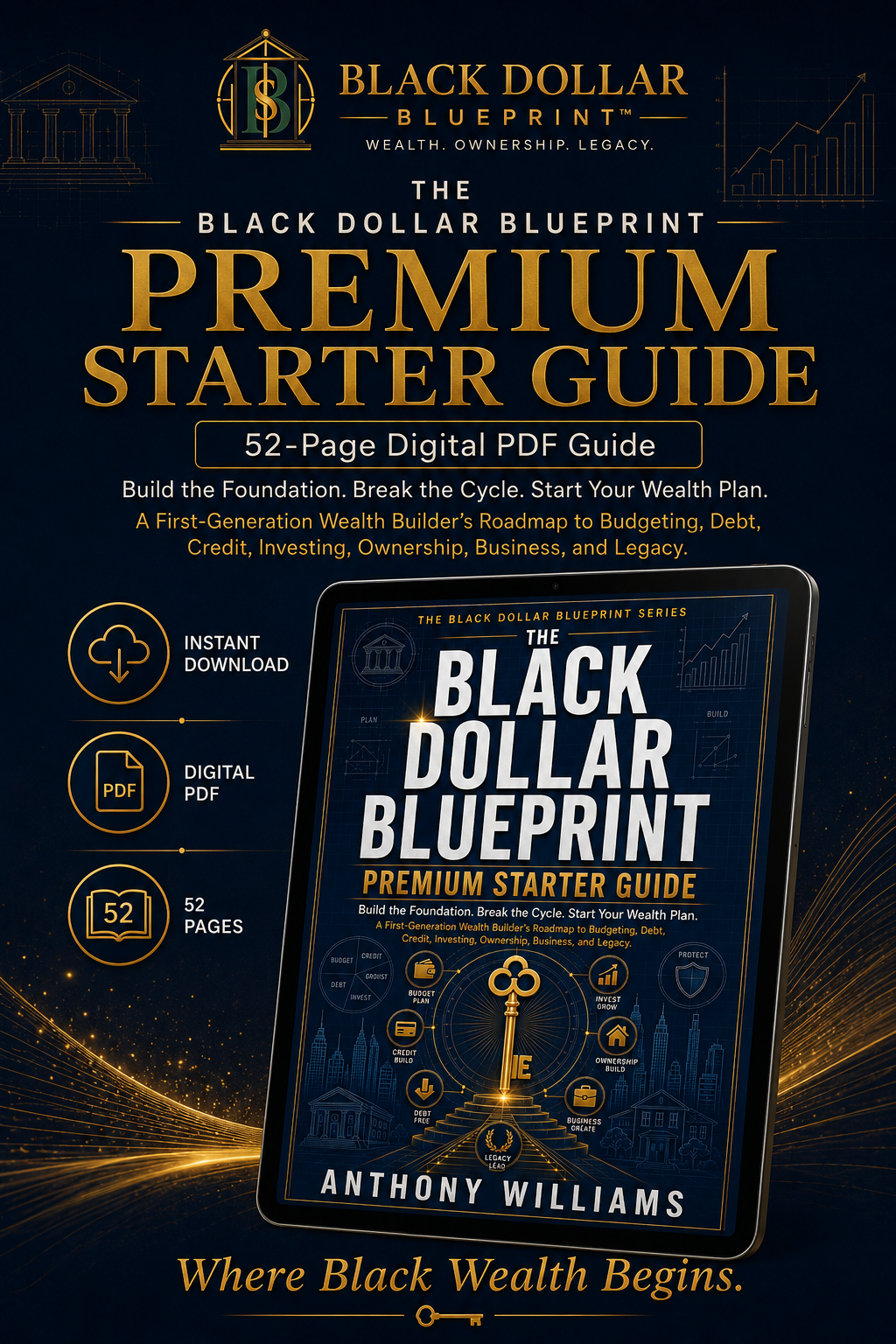 The Black Dollar Blueprint Premium Starter Guide - Digital Guide