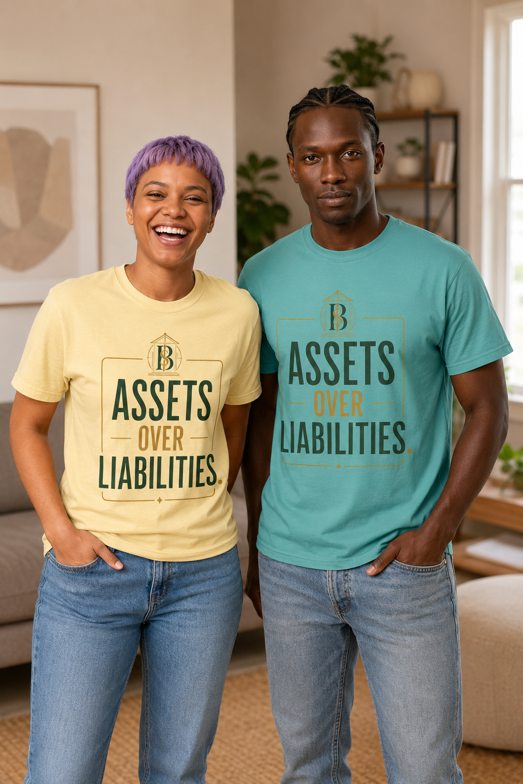 Assets Over Liabilities Tee (unisex)
