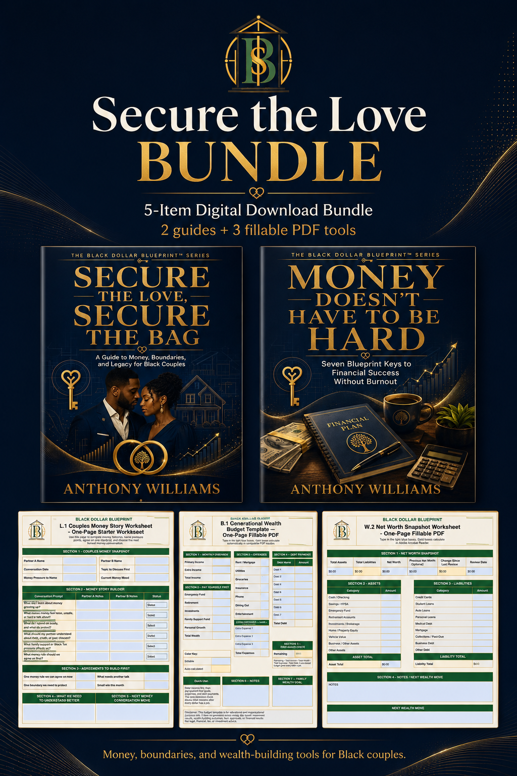 The Black Dollar Blueprint™ Secure the Love Bundle