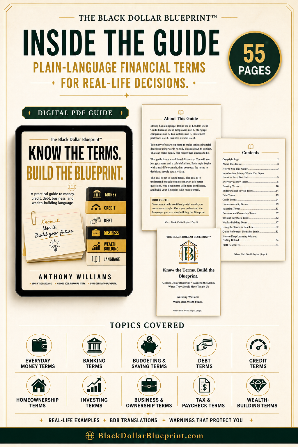 Know the Terms. Build the Blueprint. — Digital Guide 2