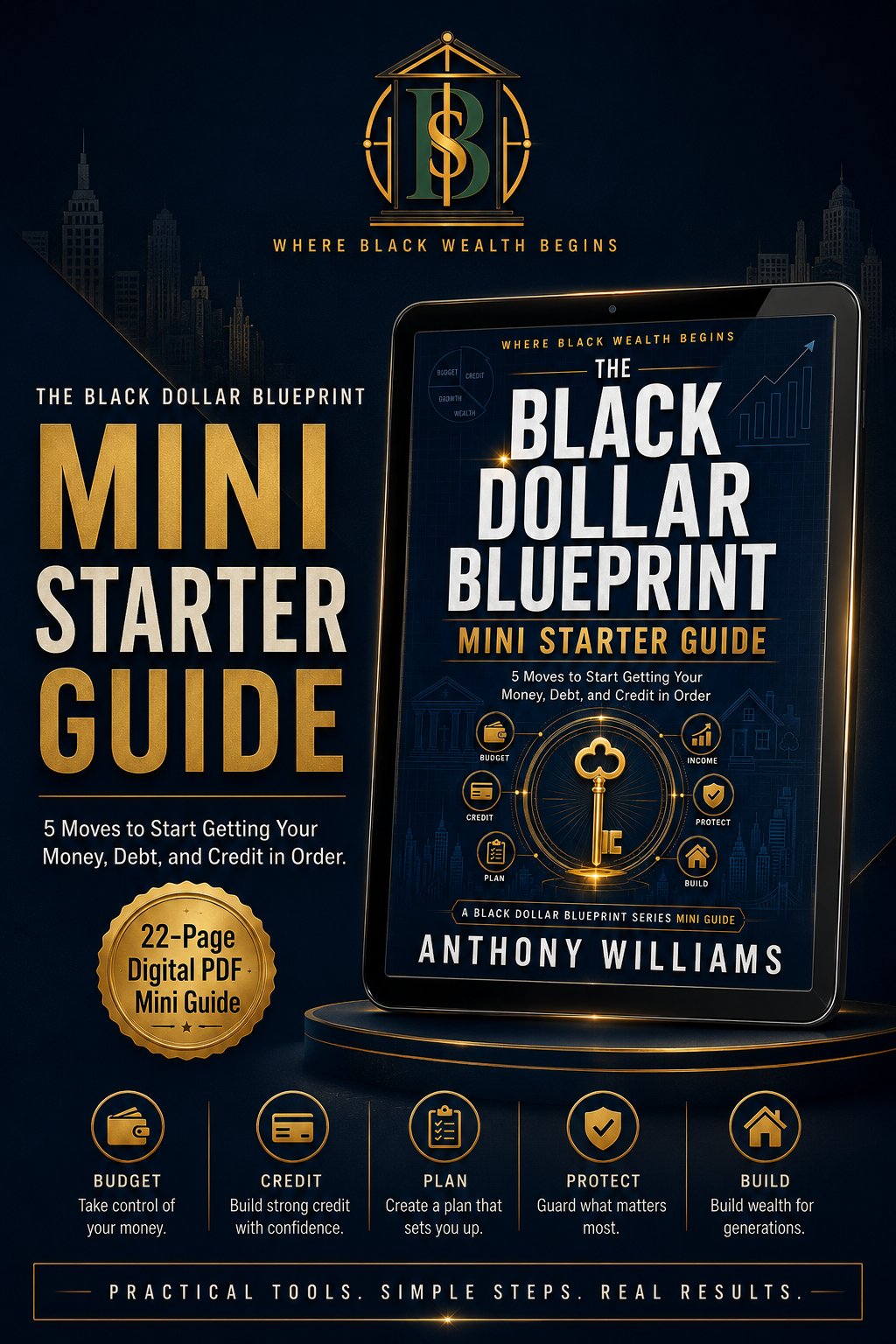 The Black Dollar Blueprint Mini Starter Guide - Digital Guide