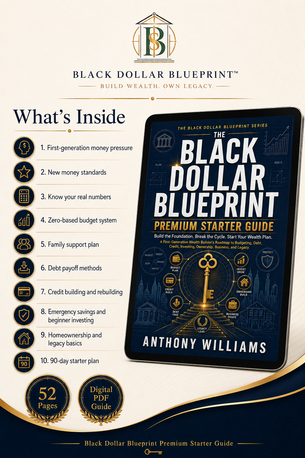 The Black Dollar Blueprint Premium Starter Guide - Digital Guide
