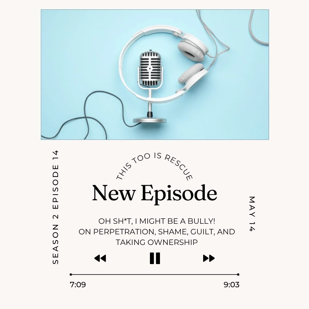 🎙️ In this week's episode, we're not talking about how to recognize if you're being bullied. 

We're talking about how sometimes that bully might be US.

Research suggests that everyone potentially houses "the bully" within them.
Most work