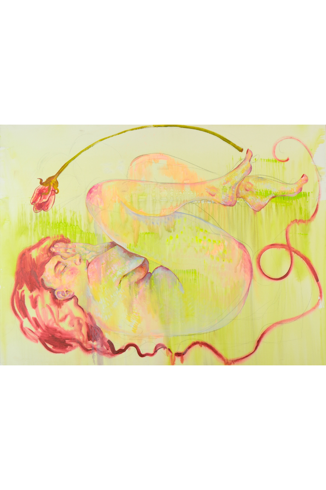 Sophie McDarra, The Artist Sleeps - Fine Art Print