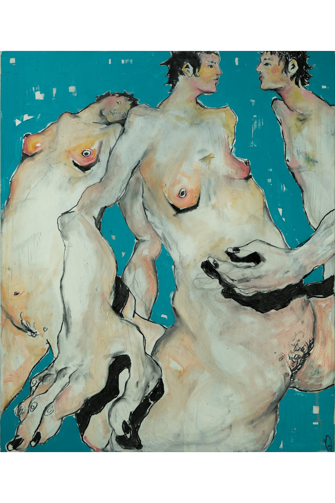Genevieve Mathews, Three Dancers - Fine Art Print
