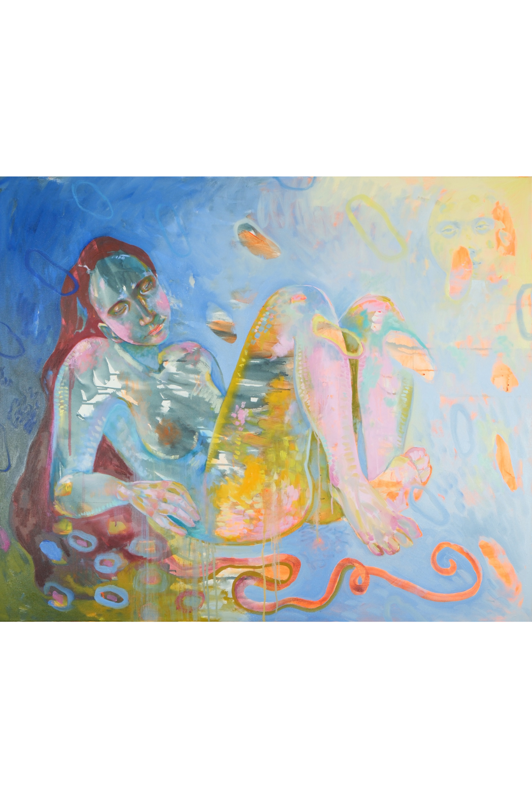 Sophie McDarra, Moon let me send up my heart to you - Fine Art Print