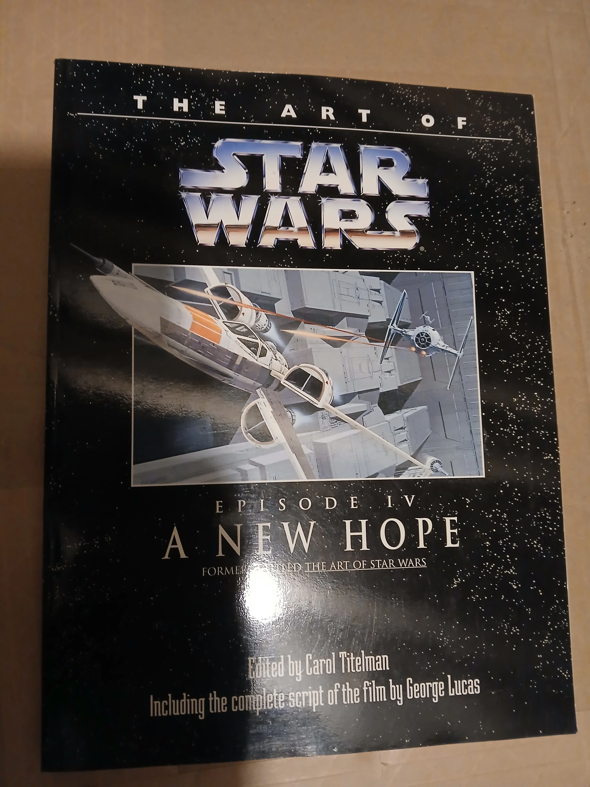 THE ART OF .. STAR WARS book