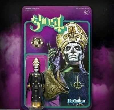 SUPER 7 Ghost ReAction Action Figure Papa Emerit 10cm