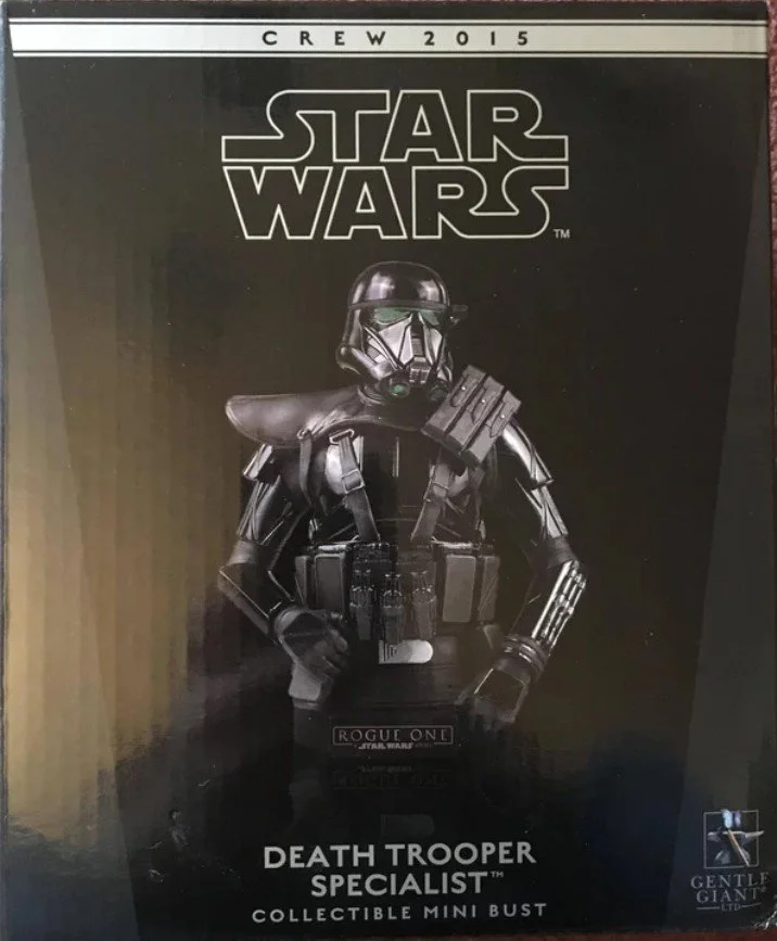 GENTLE GIANT Rogue one DEATH TROOPER crew bust