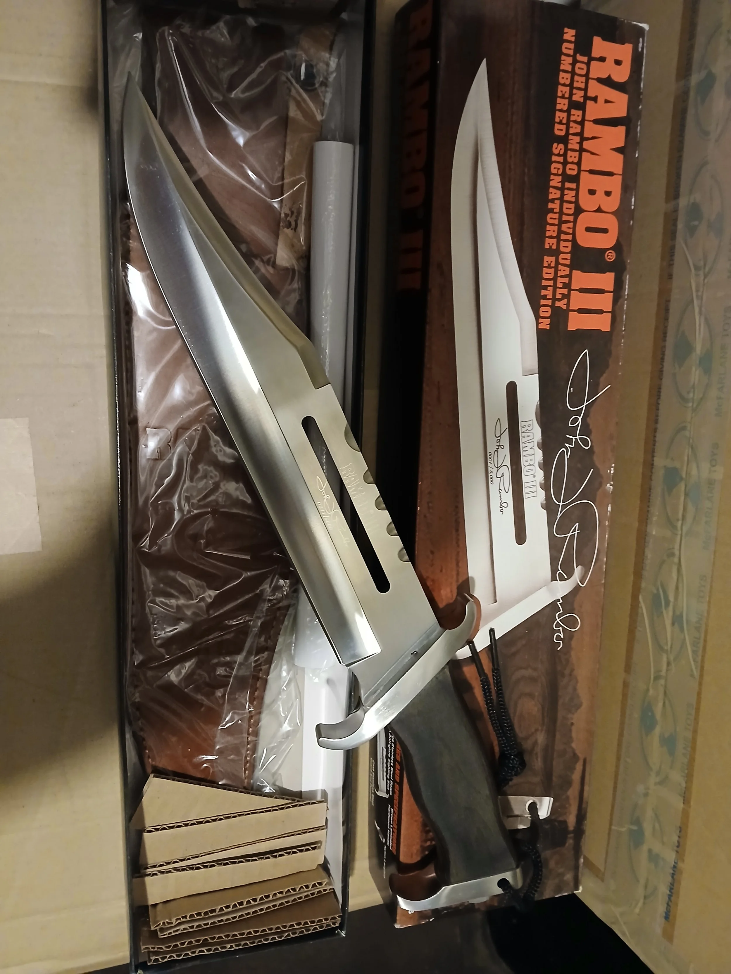 RAMBO part 3 knife prop replica