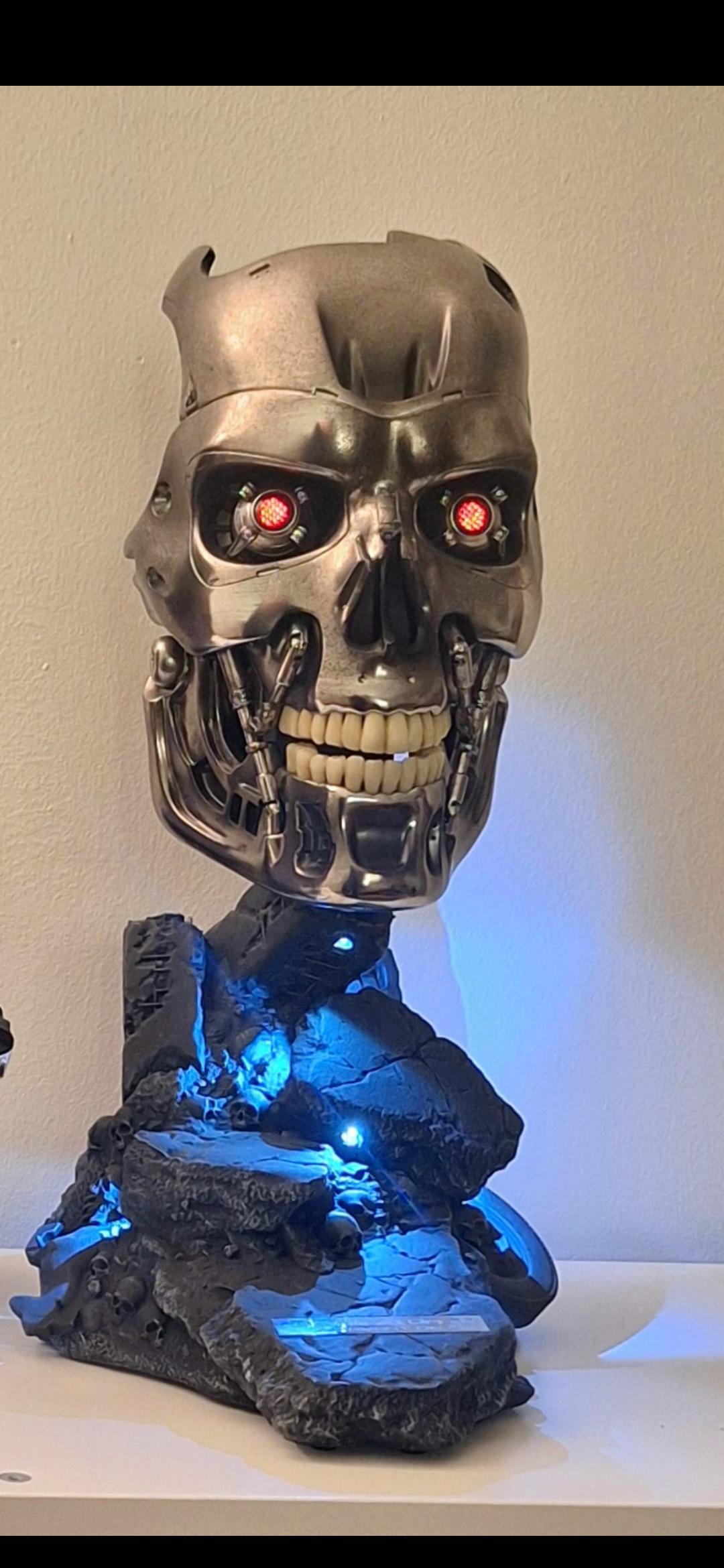 TERMINATOR 1:1 scale T2 Endo  bust  DARKSIDE
