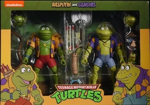 NECA TMNT GHENGIS and RASPUTIN