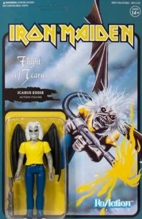 SUPER 7  Iron Maiden ReAction Flight of Icarus 10cm