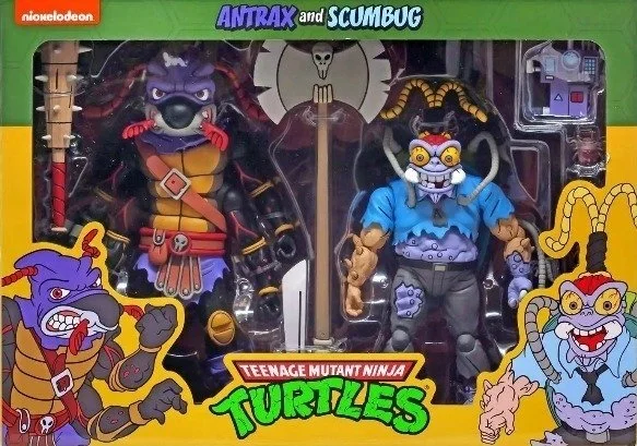 NECA TMNT Antrax & Scumbug