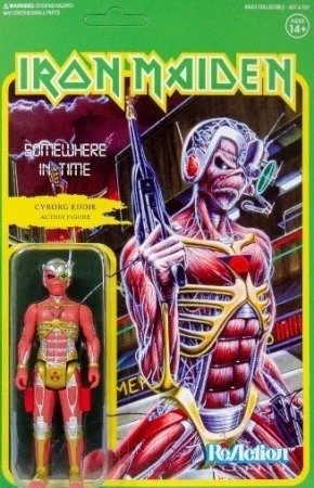 SUPER 7 Iron Maiden ReAction SOMEWHERE figure