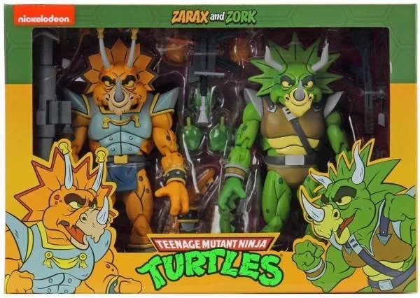 NECA TMNT 2-Pack Captain Zarax & Zork