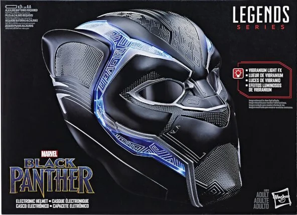 HASBRO BLACK PANTHER HELMET