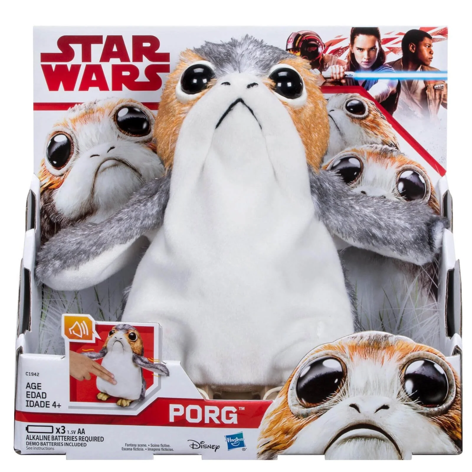 HARBRO STAR WARS animated Porg