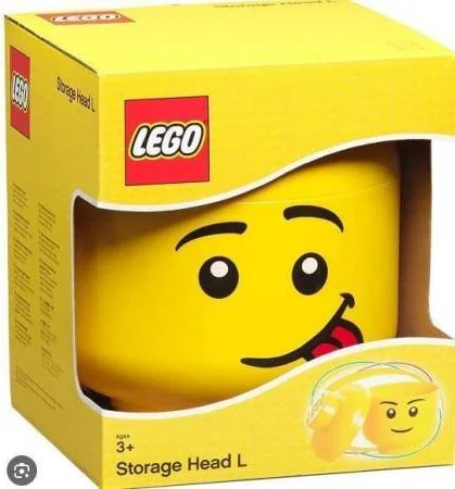 LEGO STORAGE HEAD LARGE TOUNGE OUT