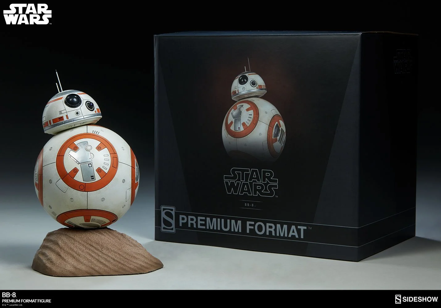 SIDESHOW BB8 premium format